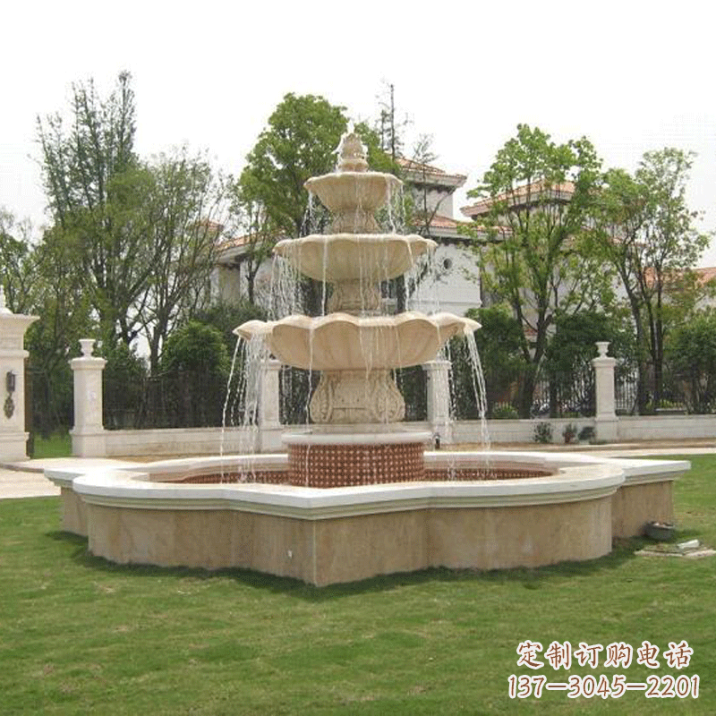 保定砂岩景观喷泉雕塑