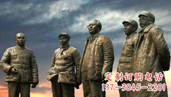 保定伟人铜雕——记住历史中的英雄