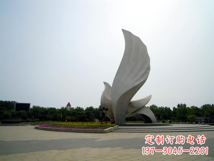 保定鸽子飞翔北戴河奥林匹克公园精美雕像