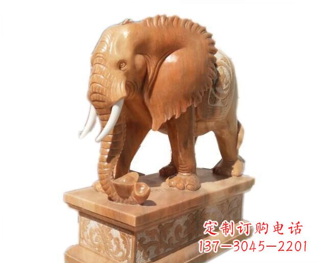 保定大象石雕