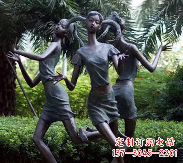 保定花篮铜雕