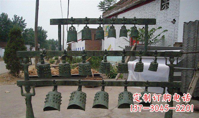 保定编钟仿古铜雕