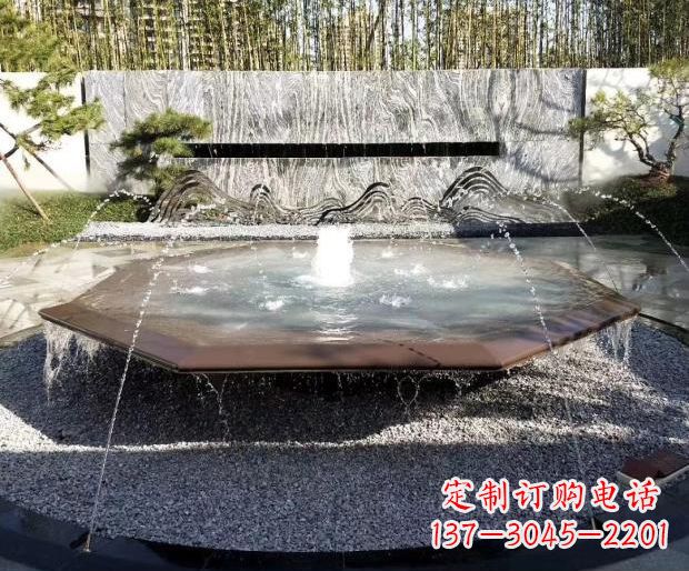 保定室内艺术假山装饰