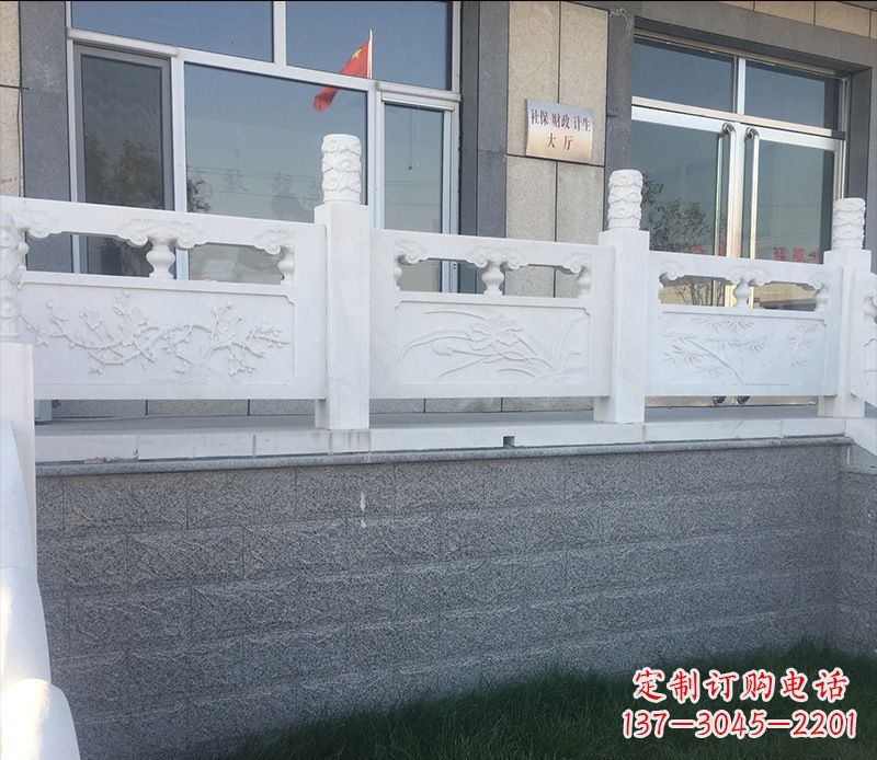 保定经典汉白玉栏板
