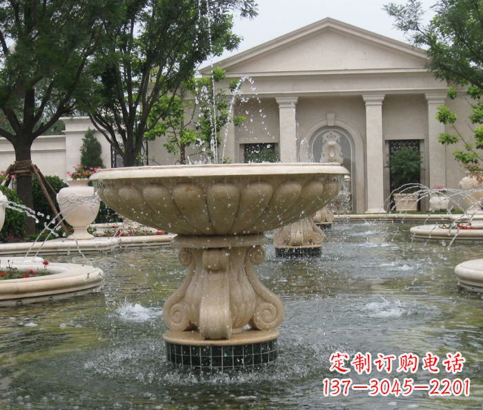 保定欧式喷泉石雕精致而又美观