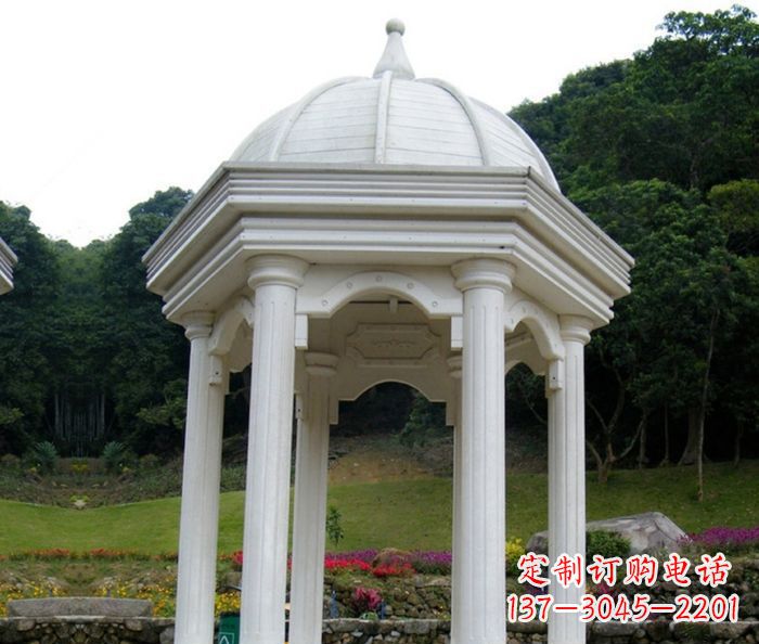 保定欧式石雕凉亭,清凉悠然