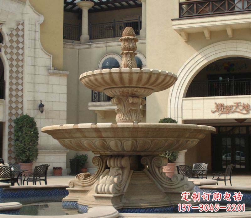 保定大型喷泉雕塑精致的园林景观装饰