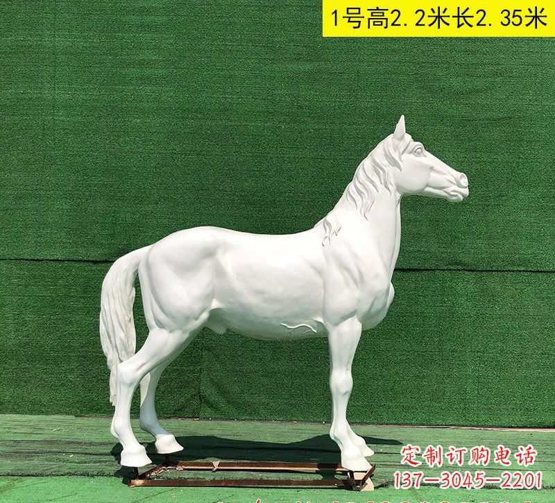 保定玻璃钢马雕塑——精美的艺术品