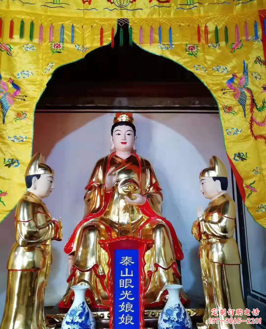 保定玻璃钢佛像雕塑