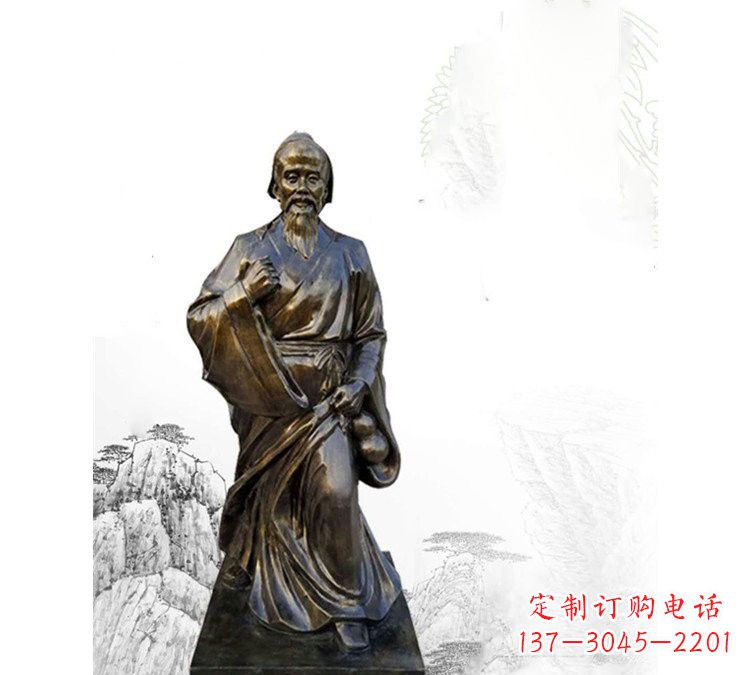 保定玻璃钢仿铜华佗