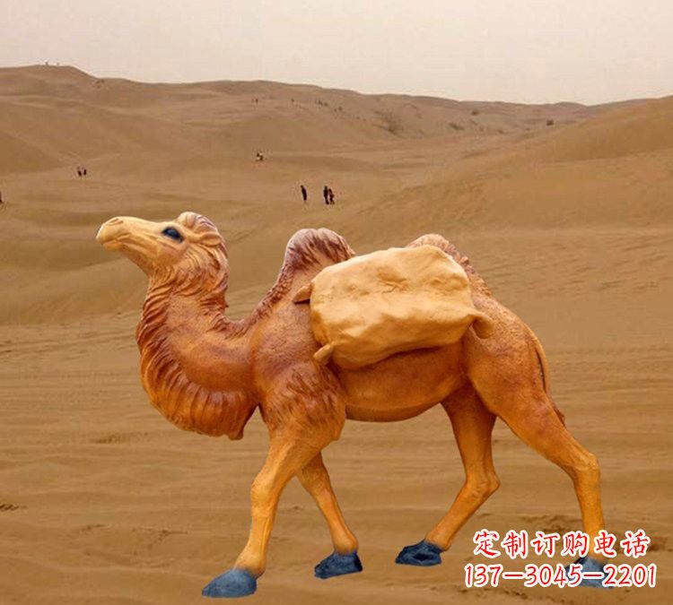保定玻璃钢仿真骆驼