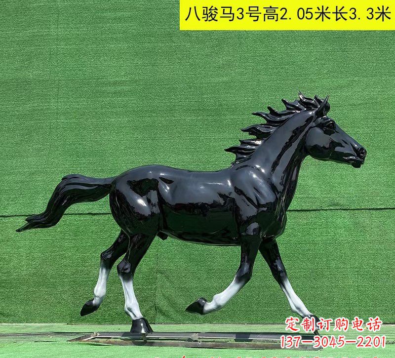 保定玻璃钢马雕塑一种特殊的艺术品