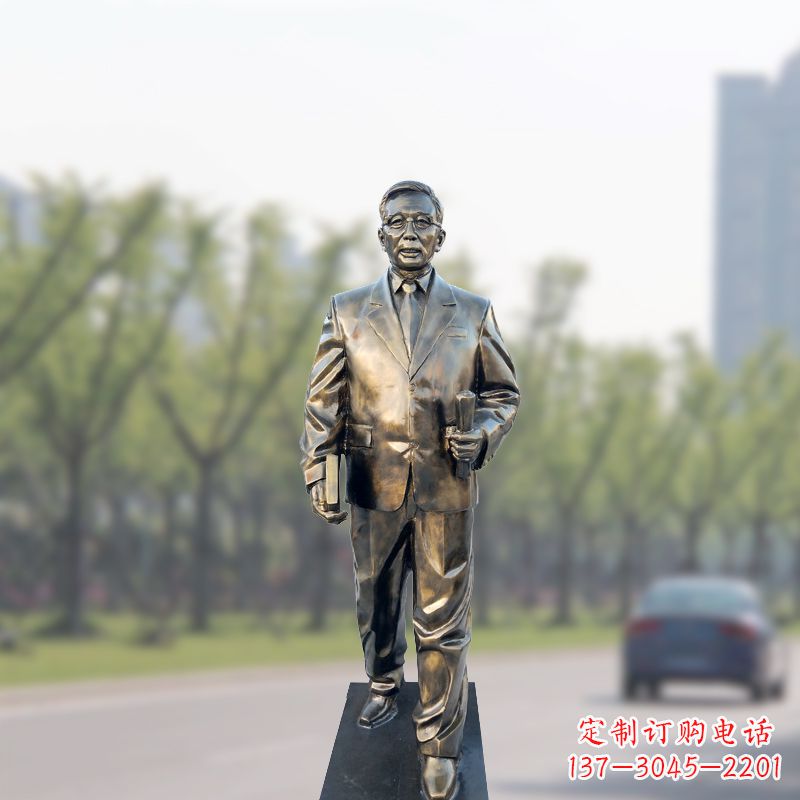 保定华罗庚雕塑传承与现代化