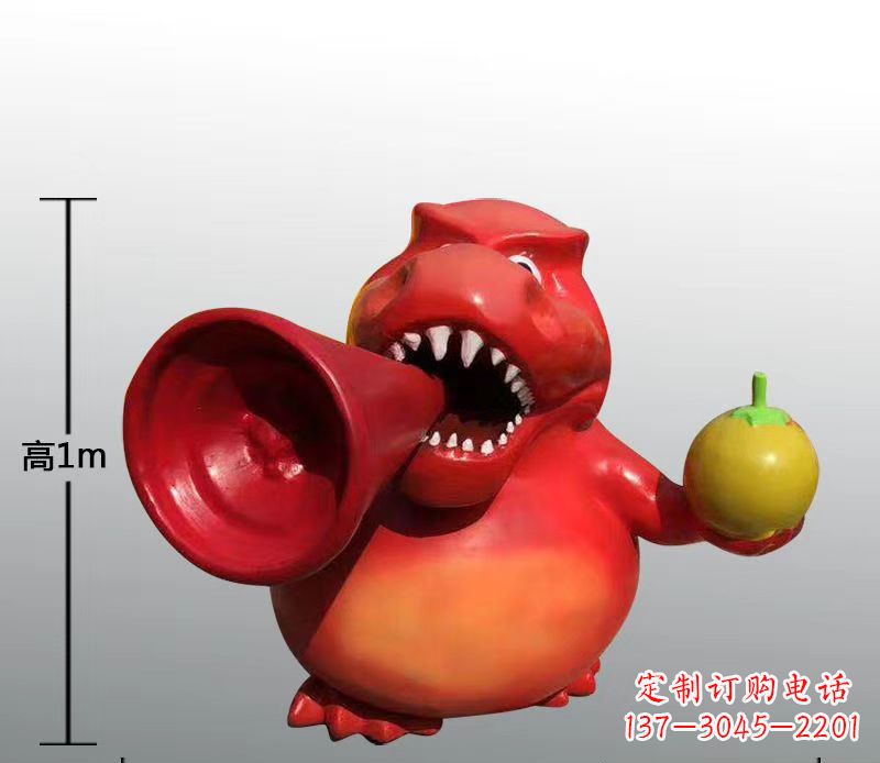 保定玻璃钢卡通动物雕塑
