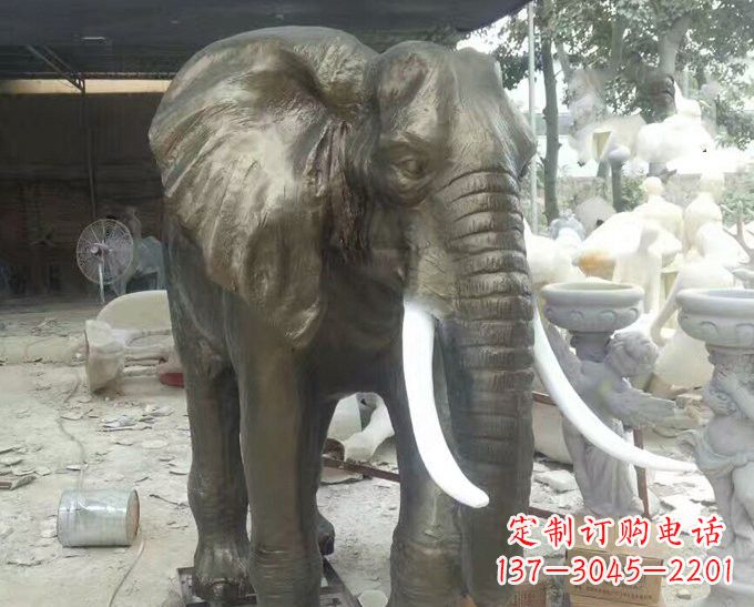 保定玻璃钢大象雕塑——一座非凡的雕塑