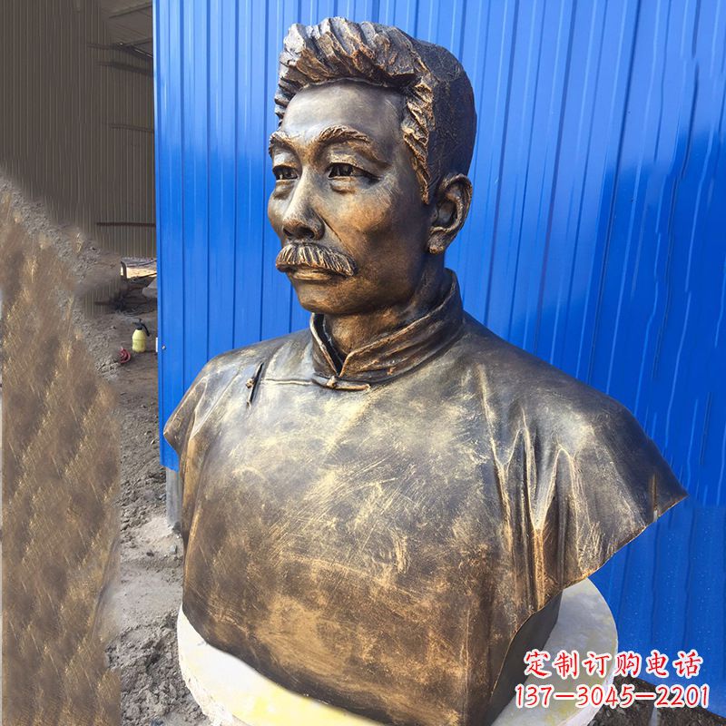 保定鲁迅雕塑传承伟大的文学遗产