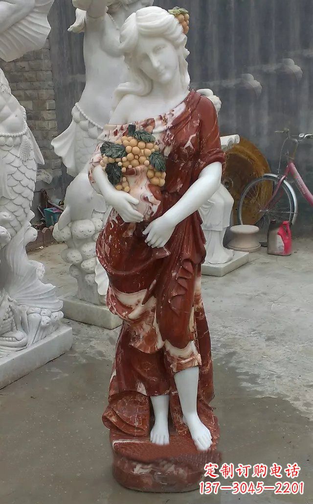 保定玻璃钢之美——女性雕塑