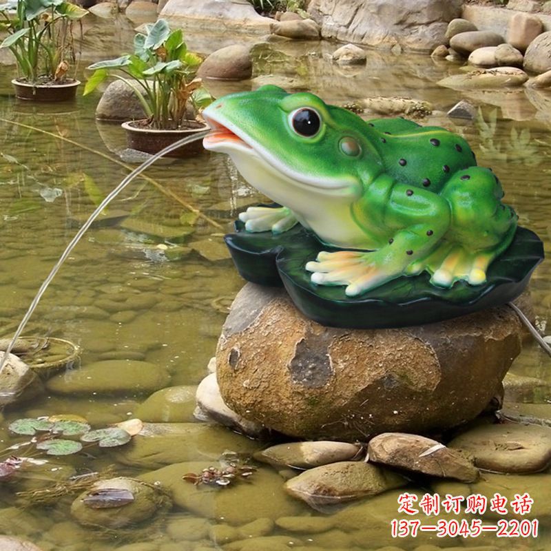 保定玻璃钢青蛙雕塑——艺术与自然的完美结合