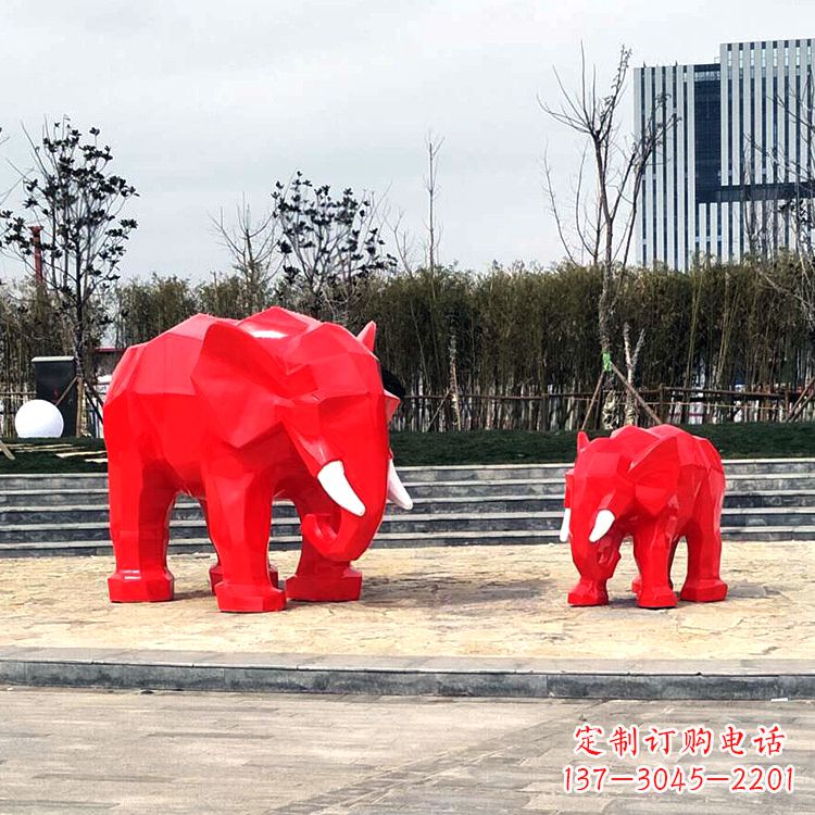 保定玻璃钢大象雕塑艺术之美
