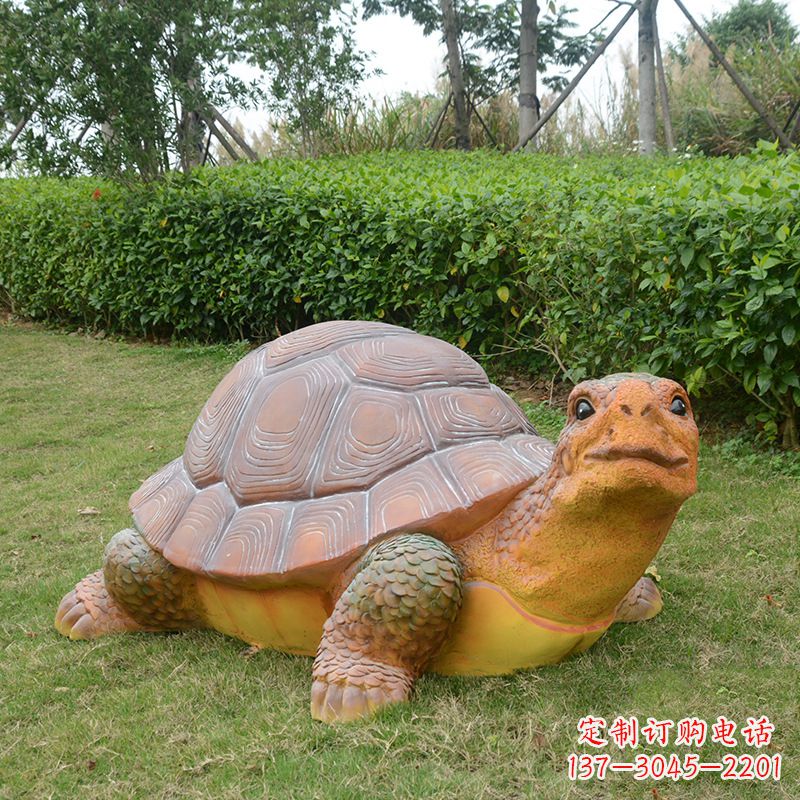 保定玻璃钢乌龟雕塑