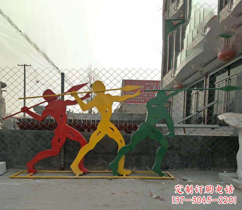 保定不锈钢标枪雕塑一种新兴的艺术形式