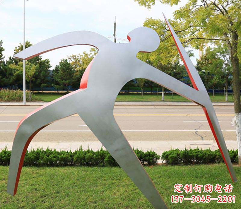 保定不锈钢标枪雕塑精美的艺术品