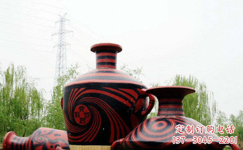 保定不锈钢彩色花盆雕塑让空间更加精致