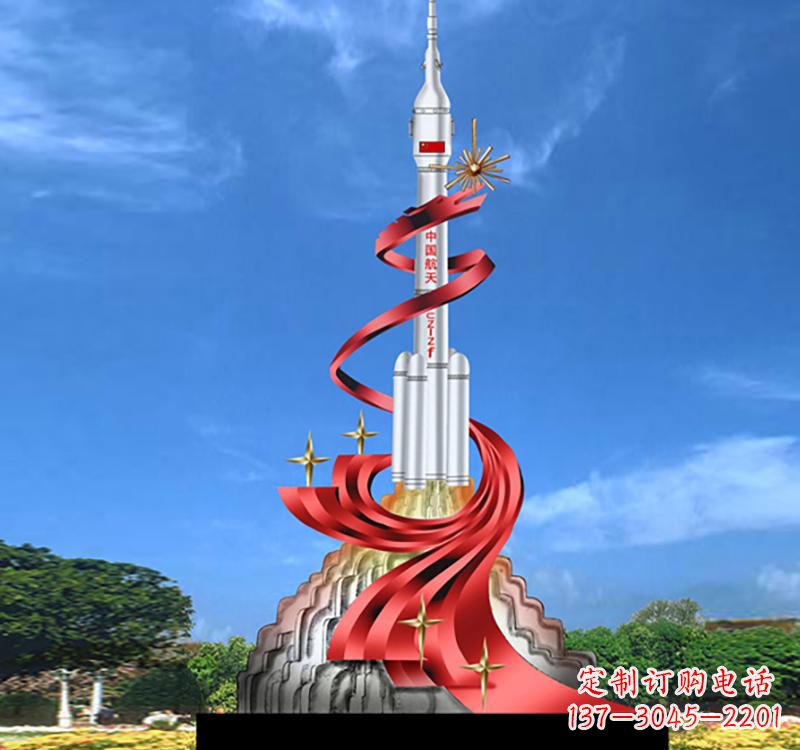 保定不锈钢嫦娥飞天标识雕塑