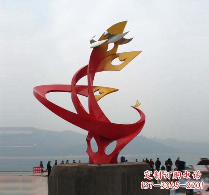 保定精美的不锈钢凤凰雕塑