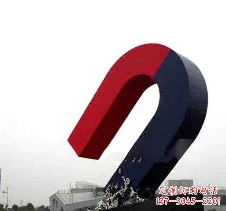 保定不锈钢磁铁雕塑——点缀城市美景