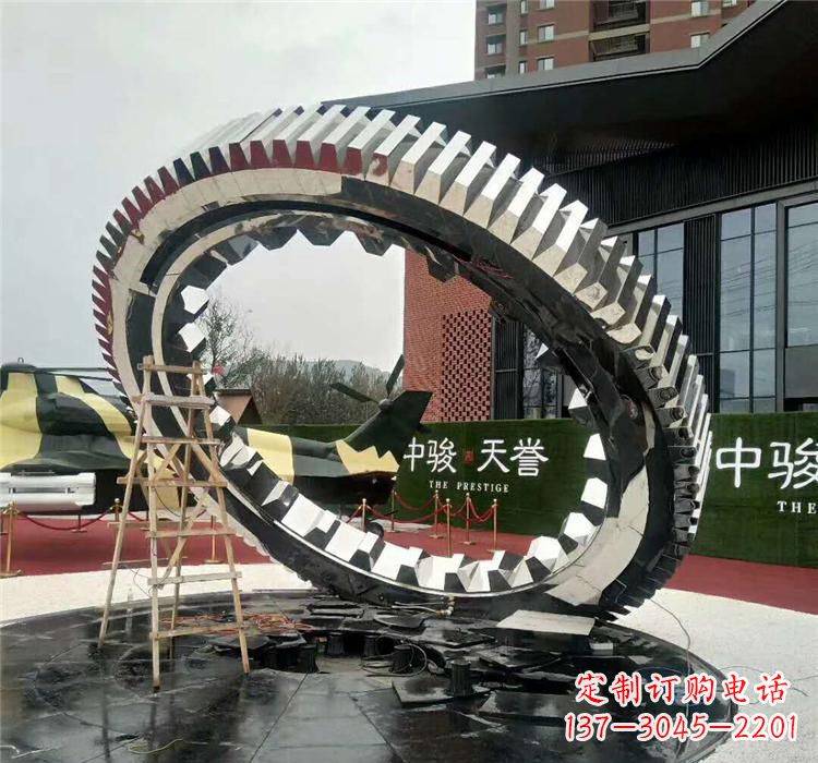 保定不锈钢齿轮雕塑
