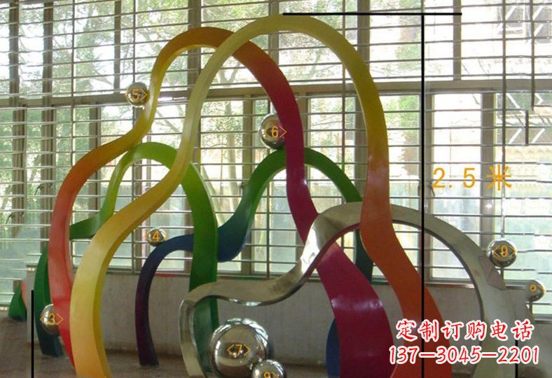 保定不锈钢假山雕塑精致耐用的艺术品