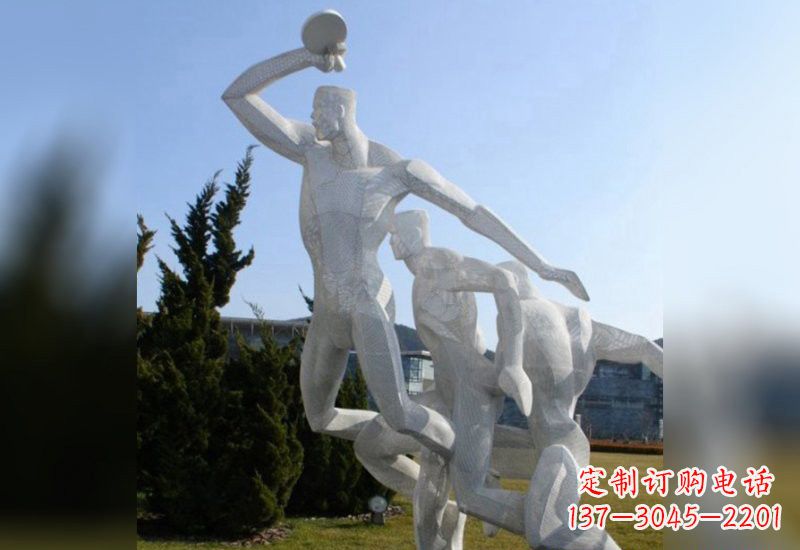 保定精致的乒乓球雕塑