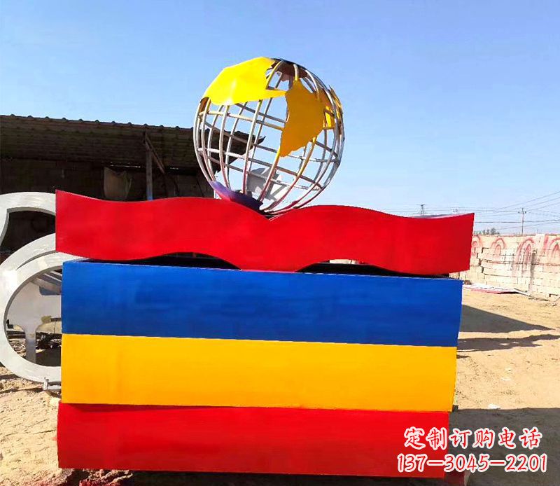 保定不锈钢地球雕塑——象征地球的美丽与和谐