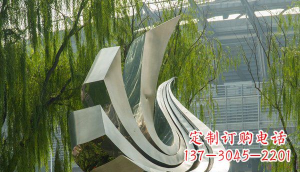 保定不锈钢鸽子雕塑