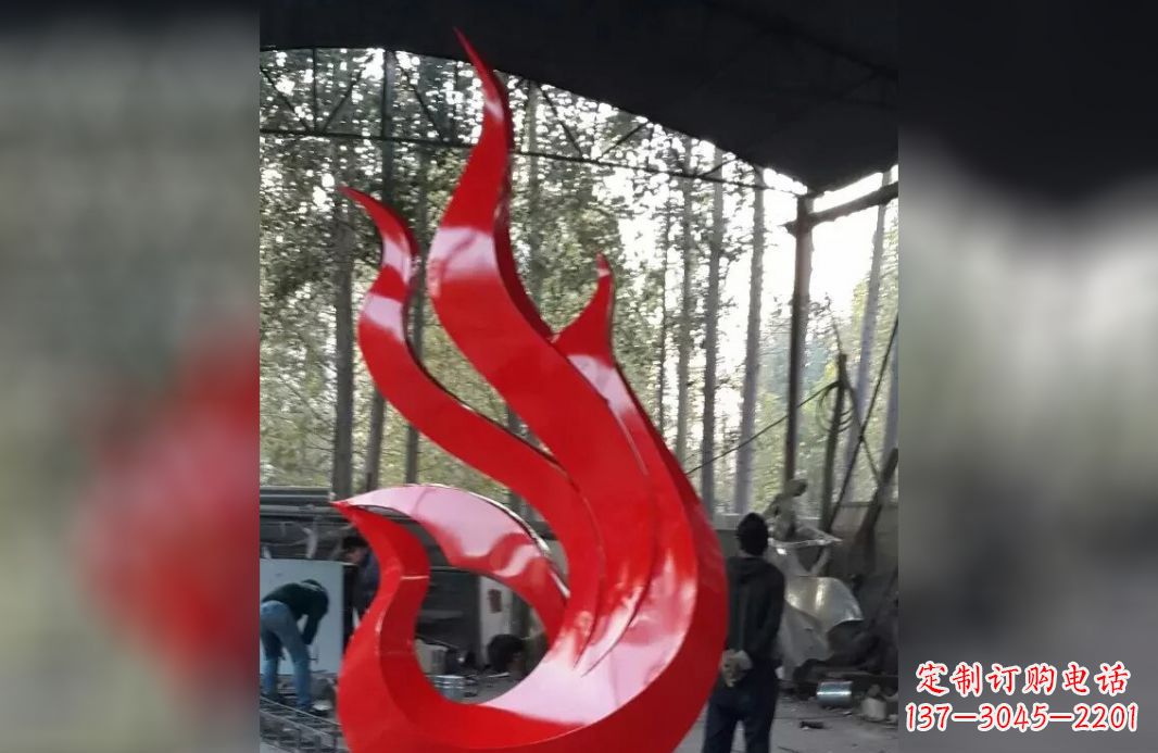 保定不锈钢凤凰雕塑美轮美奂