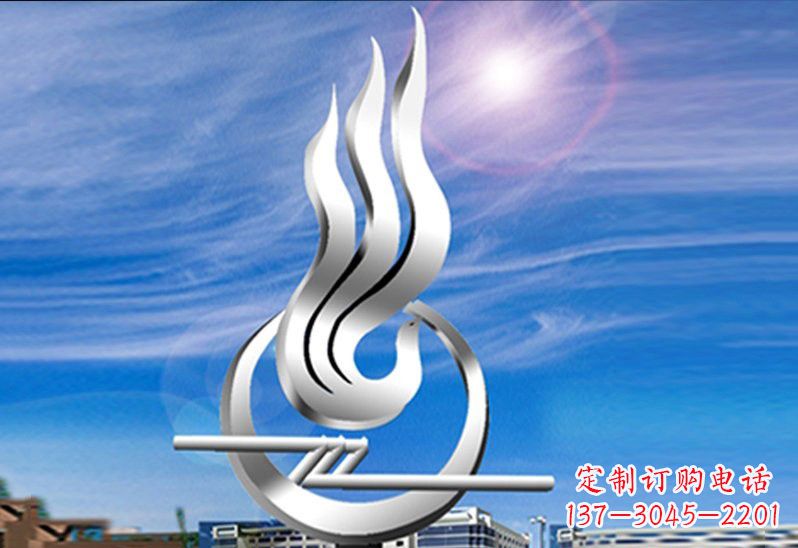保定精美不锈钢凤凰雕塑