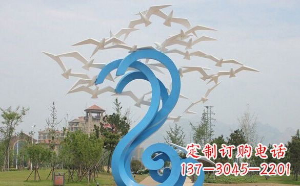 保定不锈钢海鸥雕塑
