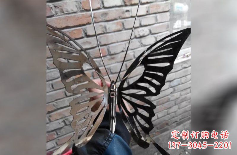 保定精美不锈钢蝴蝶雕塑