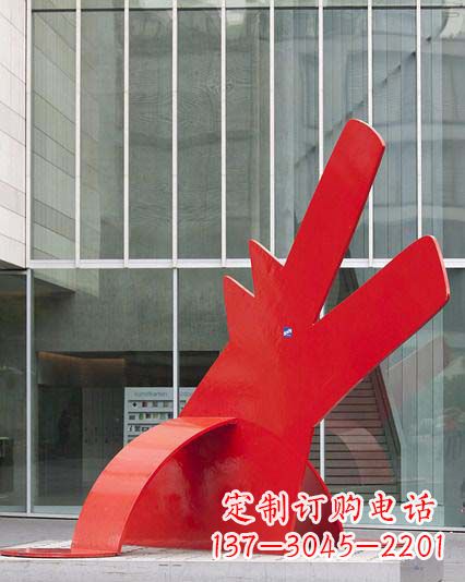 保定不锈钢抽象恐龙剪影雕塑