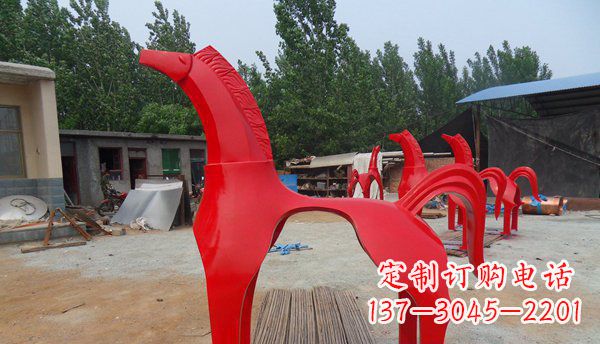 保定不锈钢马雕塑精致而经久