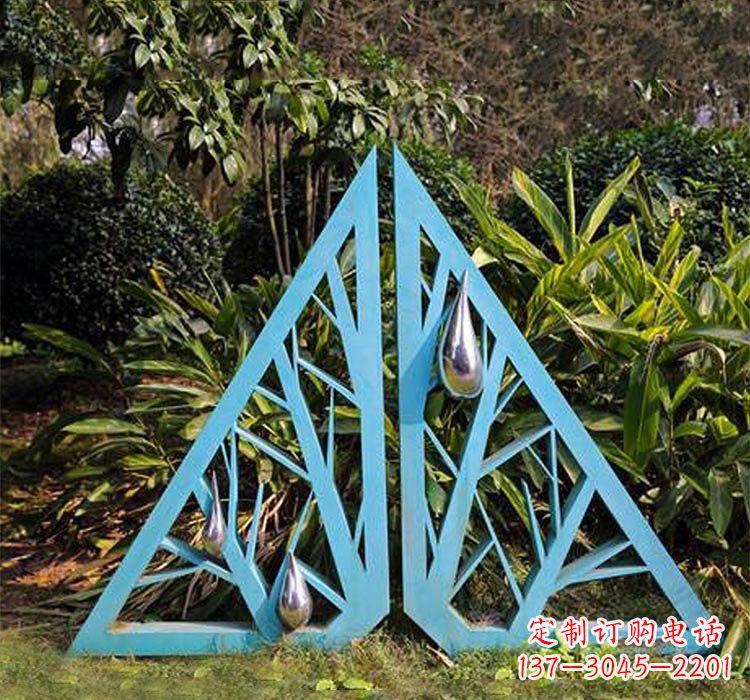 保定不锈钢树枝雕塑