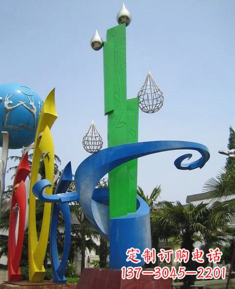 保定不锈钢水滴雕塑非凡的艺术美学