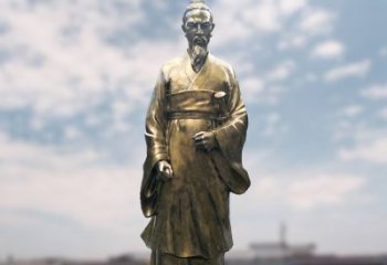 保定玻璃钢制屈原雕塑
