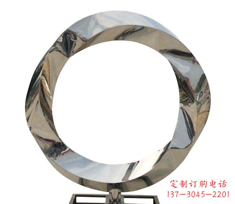 保定不锈钢抽象圆环