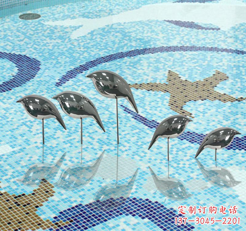 保定不锈钢创意鸽子雕塑展现精致美感