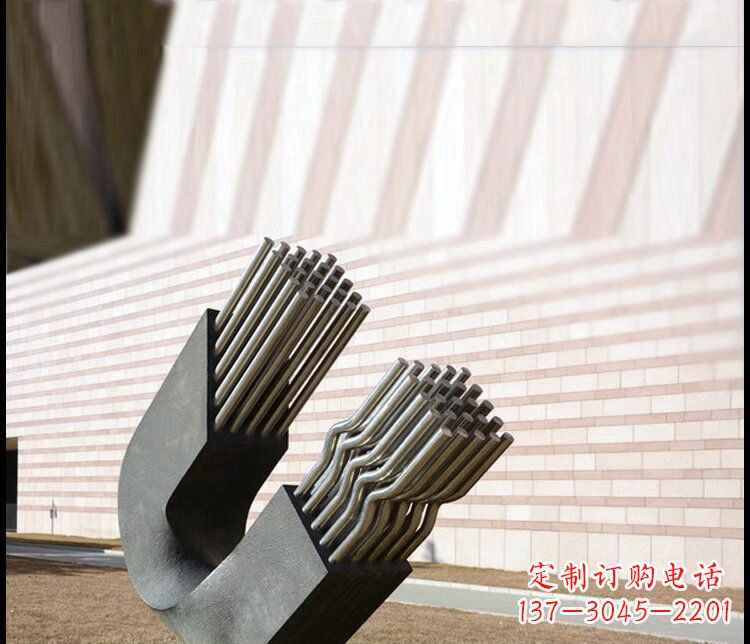 保定不锈钢磁铁雕塑,给景观带来无限魅力