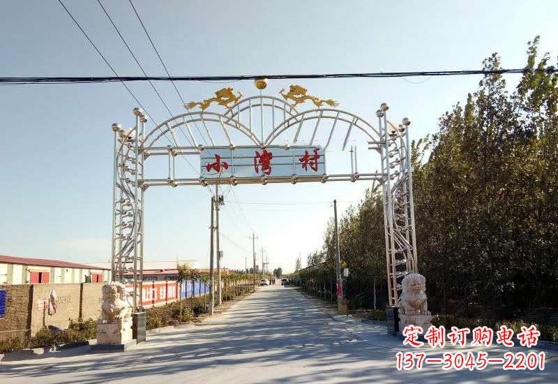 保定不锈钢牌坊雕塑让美丽的传统永存