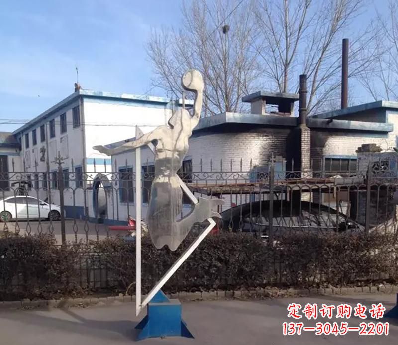 保定制作不锈钢高尔夫雕塑