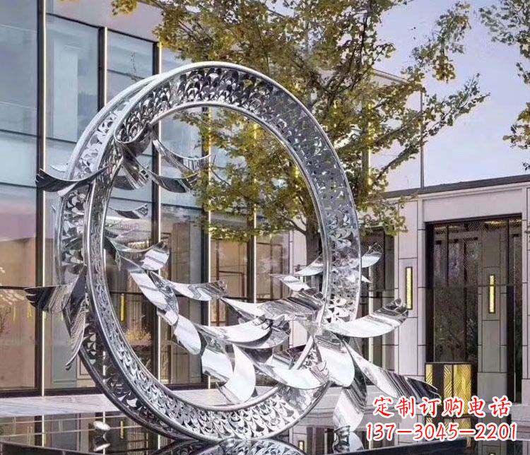 保定大雁雕塑象征着永恒的美丽